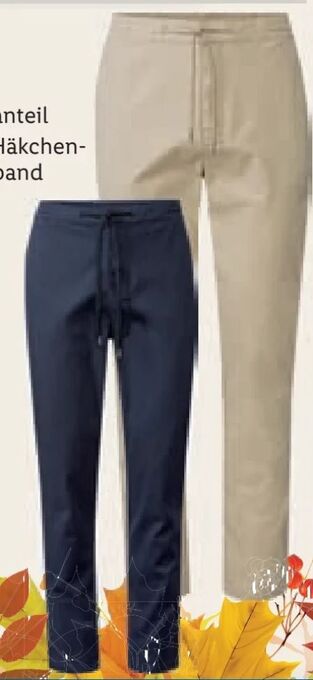 Lidl Herren hose Angebot