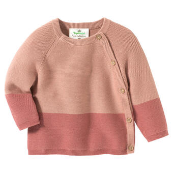 Ernsting's family Newborn pullover mit knopfleiste Angebot