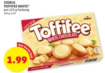 PENNY STORCK TOFFIFEE WHITE pro 125 g Packung Angebot