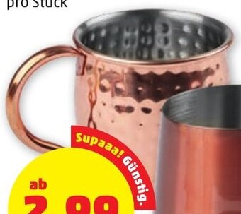PENNY MOSCOW-MULE-BECHER ca. 450 ml pro Stück Angebot
