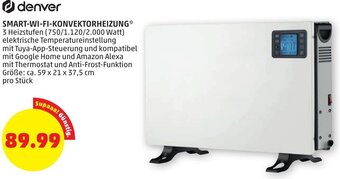 PENNY denver SMART-WI-FI-KONVEKTORHEIZUNG Angebot