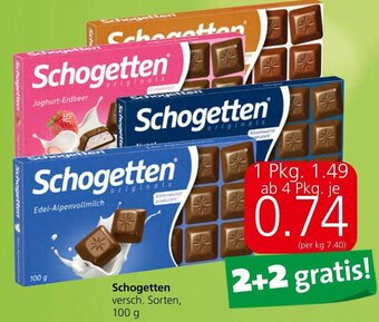 Spar Schogetten versch. Sorten, 100 g Angebot