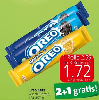 Spar Oreo Keks versch. Sorten, 154-157 g Angebot