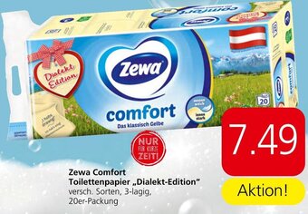 Spar Zewa Comfort Toilettenpapier ,,Dialekt-Edition" 20er-Packung Angebot