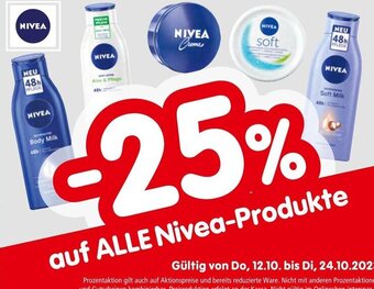 Interspar auf ALLE Nivea-Produkte Angebot