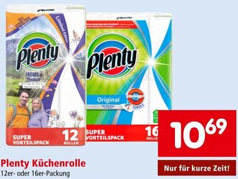 Interspar Plenty Küchenrolle 12er- oder 16er-Packung Angebot