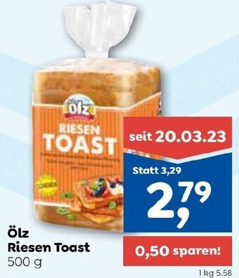 ADEG Ölz Riesen Toast 500 g Angebot