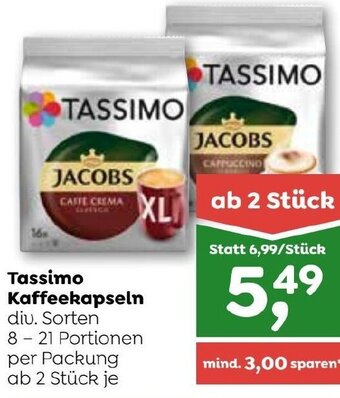 ADEG Tassimo Kaffeekapseln Angebot