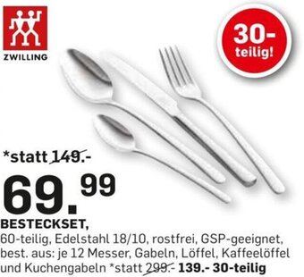 Möbel Ludwig BESTECKSET, 60-teilig Angebot