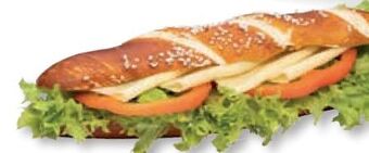 Unimarkt Laugenstangerl mit gouda Angebot