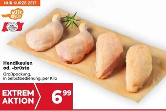 Billa Hendlkeulen od. -brüste Angebot