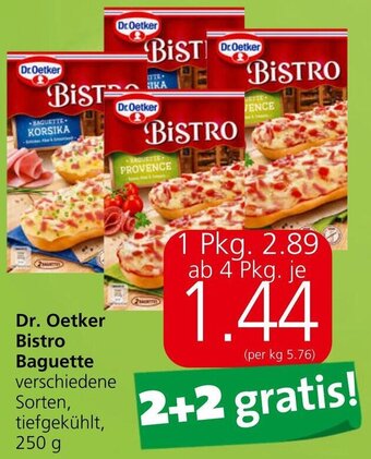 Eurospar Dr. Oetker Bistro Baguette 250 g Angebot
