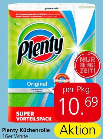 Eurospar Plenty Küchenrolle 16er White Angebot