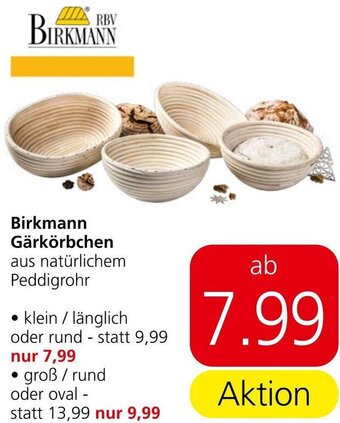 Eurospar Birkmann Gärkörbchen Angebot