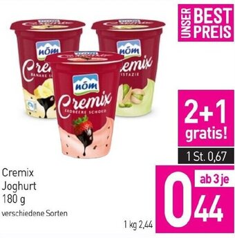 Sutterlüty Cremix Joghurt 180 g Angebot