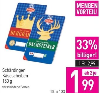 Sutterlüty Schärdinger Käsescheiben 150 g Angebot
