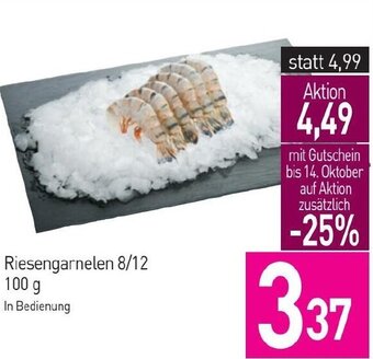 Sutterlüty Riesengarnelen 8/12 100 g Angebot