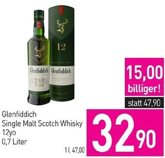 Sutterlüty Glenfiddich Single Malt Scotch Whisky 12yo 0,7 Liter Angebot