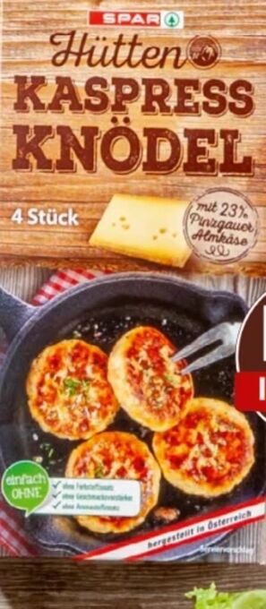 Eurospar Hütten kaspress knödel Angebot