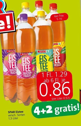 Spar Eistee Angebot