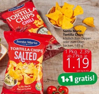 Eurospar Tortilla chips Angebot