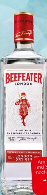 Spar London dry gin Angebot
