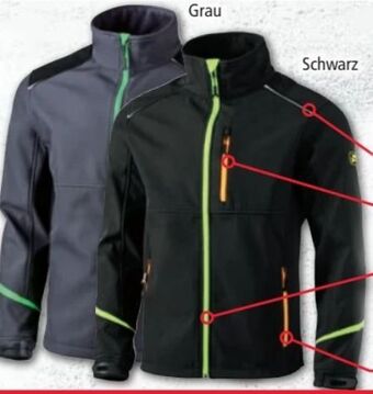 Norma Herren arbeits-softshelljacke Angebot