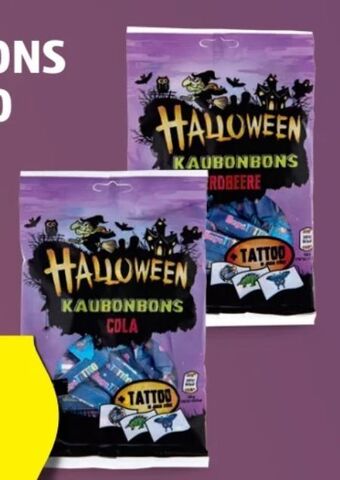 Hofer Halloween kaubonbons mit tattoo Angebot
