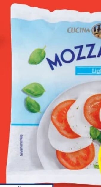 Hofer Mozzarella Angebot