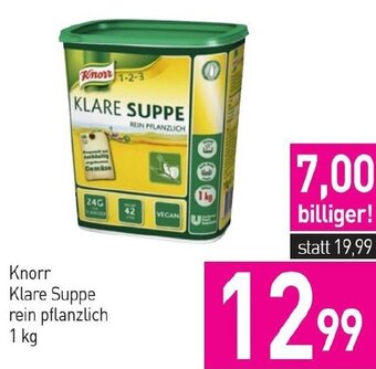Sutterlüty Knorr Klare Suppe rein pflanzlich 1 kg Angebot