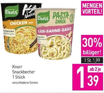 Sutterlüty Knorr Snackbecher 1 Stück Angebot