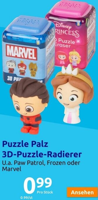 Action Puzzle Palz 3D-Puzzle-Radierer Angebot