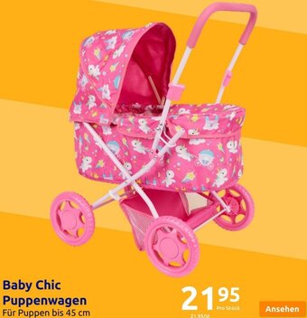 Action Baby Chic Puppenwagen Für Puppen bis 45 cm Angebot