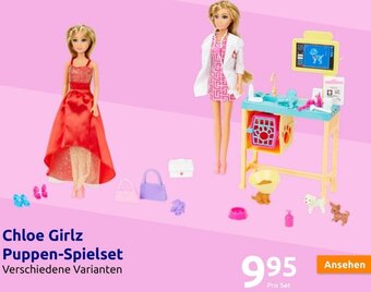 Action Chloe Girlz Puppen-Spielset Angebot