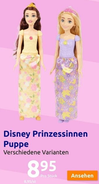Action Disney Prinzessinnen Puppe Angebot