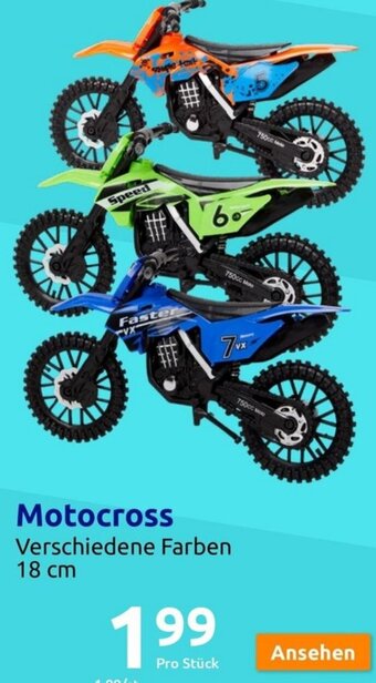 Action Motocross Verschiedene Farben 18 cm Angebot