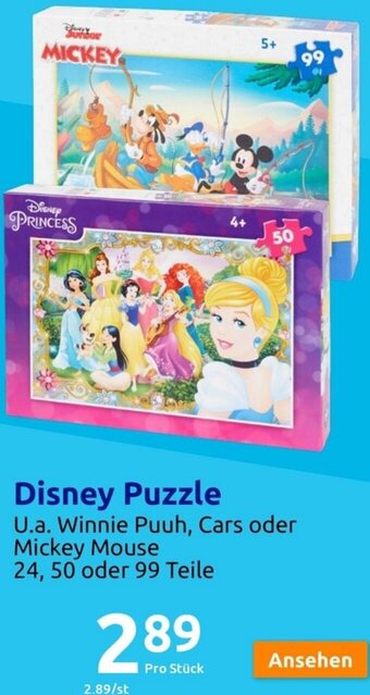 Action Disney Puzzle Angebot