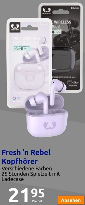 Action Fresh 'n Rebel Kopfhörer Angebot