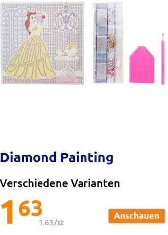 Action Diamond Painting Angebot