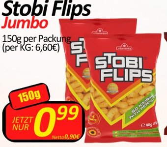 Wurstico Stobi Flips Jumbo 150g per Packung Angebot