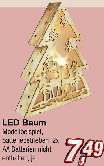 KiK LED Baum Angebot