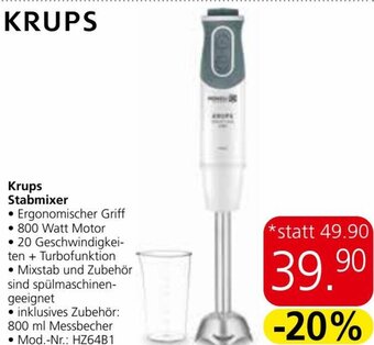 Eurospar Krups Stabmixer Angebot