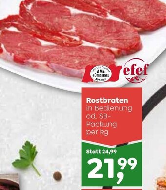 ADEG Rostbraten per kg Angebot