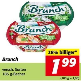 Nah&Frisch Brunch versch. Sorten 185 g-Becher Angebot