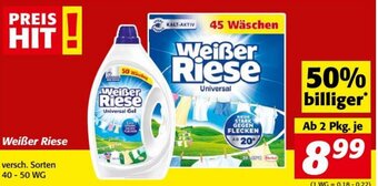 Nah&Frisch Weißer Riese versch. Sorten 40 - 50 WG Angebot