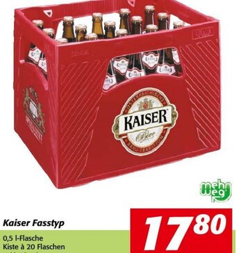 Nah&Frisch Kaiser Fasstyp 0,5 l-Flasche Kiste à 20 Flaschen Angebot