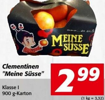 Nah&Frisch Clementinen "Meine Süsse" Klasse I 900 g-Karton Angebot