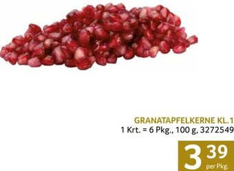 Transgourmet GRANATAPFELKERNE KL.1 per Pkg. Angebot