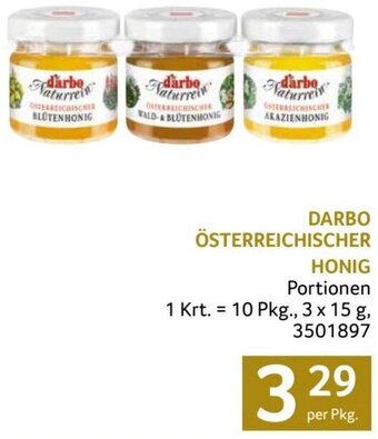 Transgourmet DARBO ÖSTERREICHISCHER HONIG per Pkg. Angebot