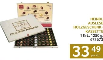Transgourmet HEINDL AUSLESE HOLZGESCHENK- KASSETTE Angebot